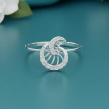 Load image into Gallery viewer, Curved Architectural Loop Diamond Glow