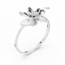 Load image into Gallery viewer, Soft Floral Teardrop Diamond Glow