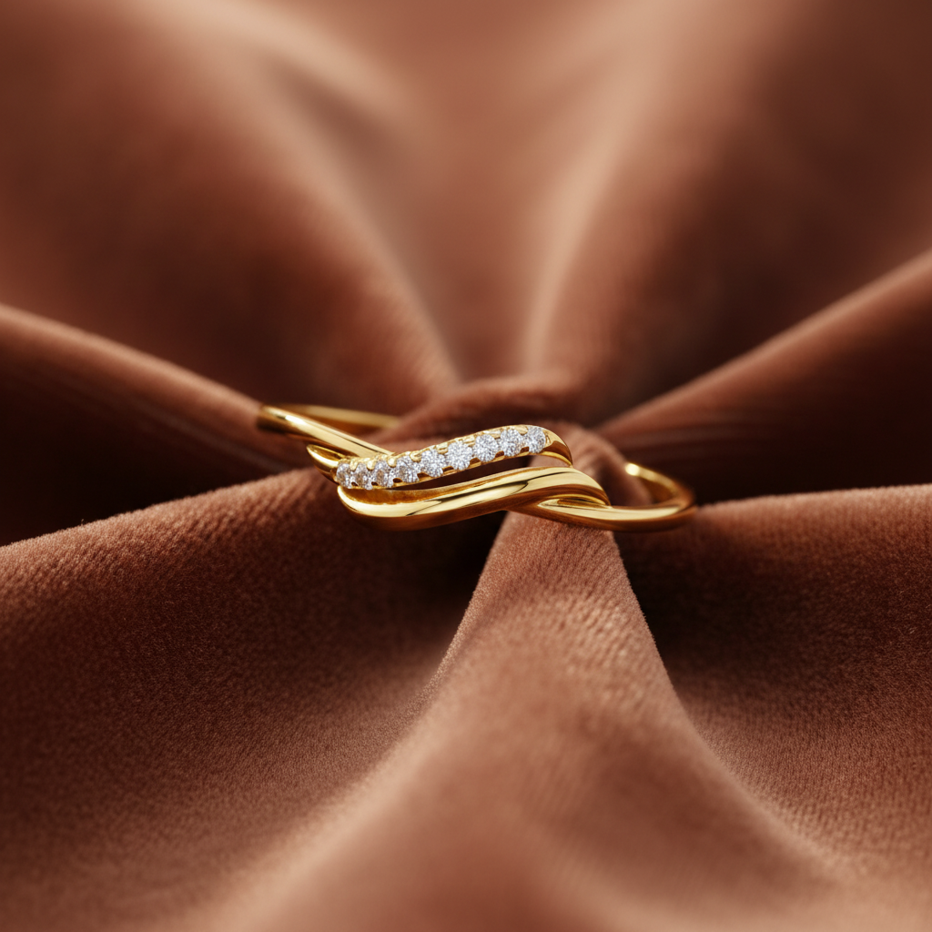 Sinuous Infinity Boundless Curve Diamond