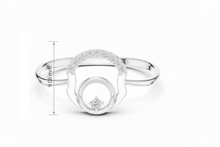 Load image into Gallery viewer, Modern Round Clean Circle Diamond Accent