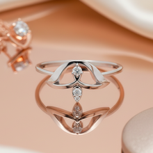 Load image into Gallery viewer, Sacred Bloom Trio Lotus Crown Diamond