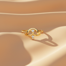 Load image into Gallery viewer, Sacred Bloom Trio Lotus Crown Diamond