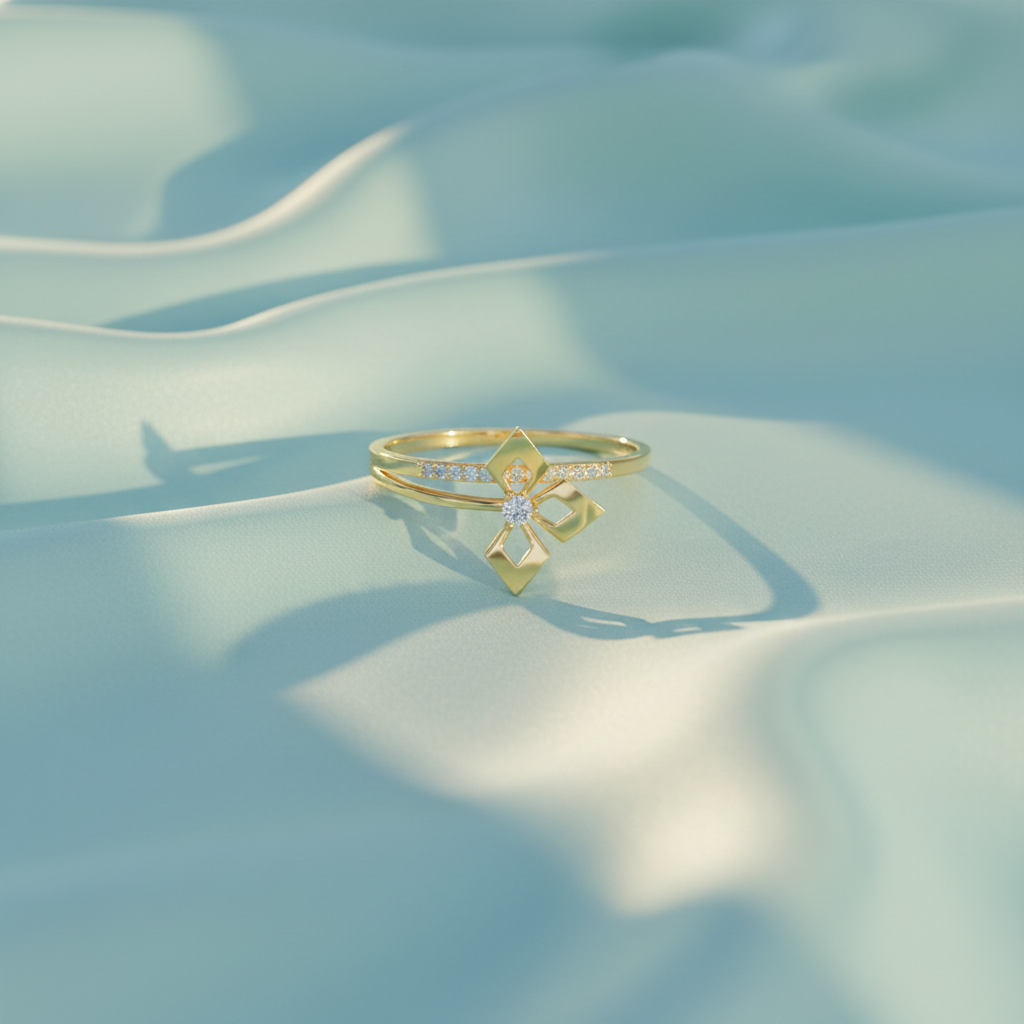 Hollow Open Frame Diamond