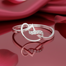 Load image into Gallery viewer, Endless Curve Flowing Contour Diamond Accent