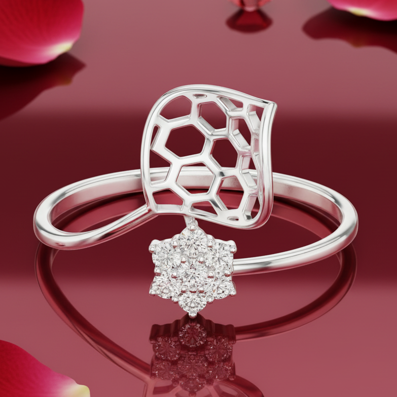 Honeycomb Geometric Hive Diamond