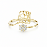 Honeycomb Geometric Hive Diamond