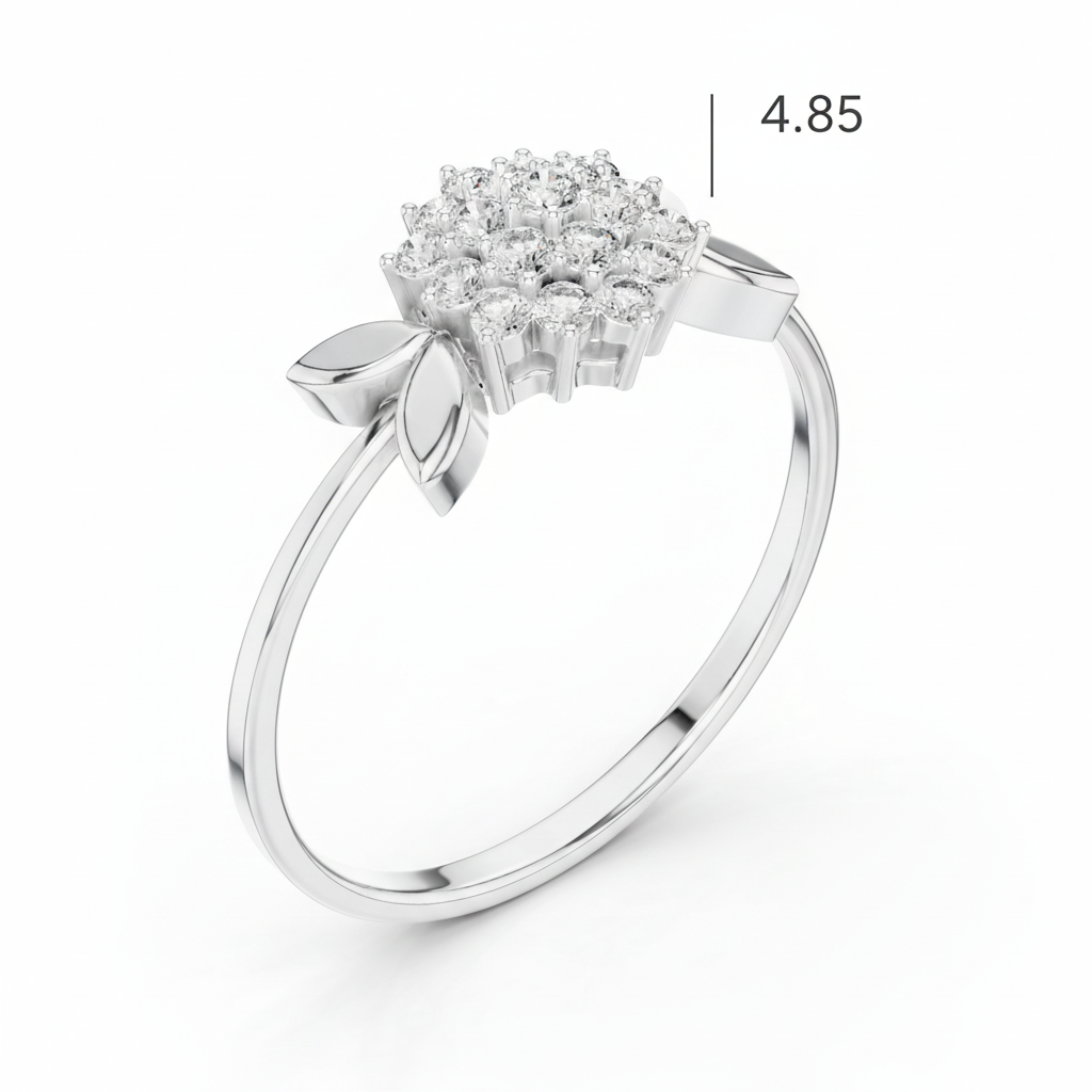 Dazzling Bloom Star Celestial Stellar Starburst Diamond