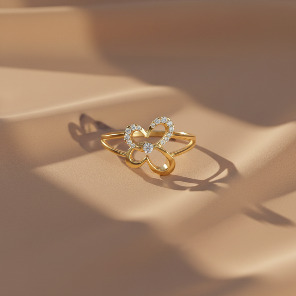 Modern Openwork Butterfly