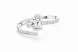 Diamond Petite Crossover Slender Delicate Fine Slim Minimalist Understated