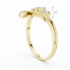 Diamond Three-Peak Cluster Minimalist Architectural Geometric Angular Sharp Structured Linear Symmetrical Balanced Ordered