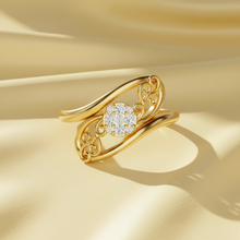 Load image into Gallery viewer, Vintage Filigree Wave