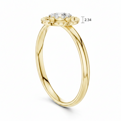 Solar Diamond Halo Celestial