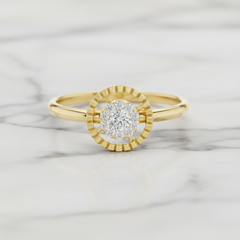 Solar Diamond Halo Celestial