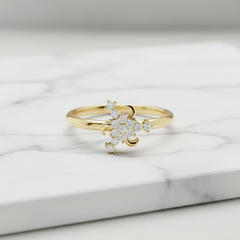 Sakura Diamond Bloom Botanical Petal