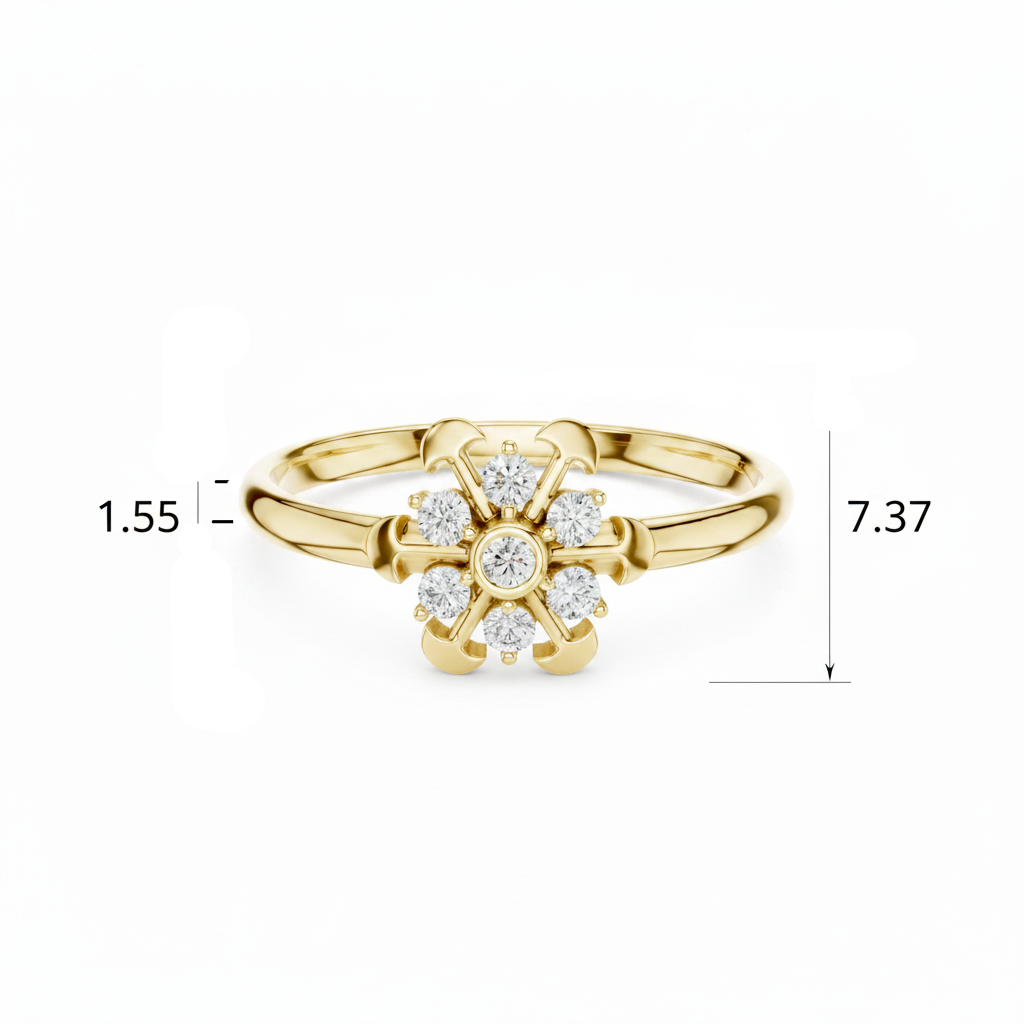 Architectural Spoked Star