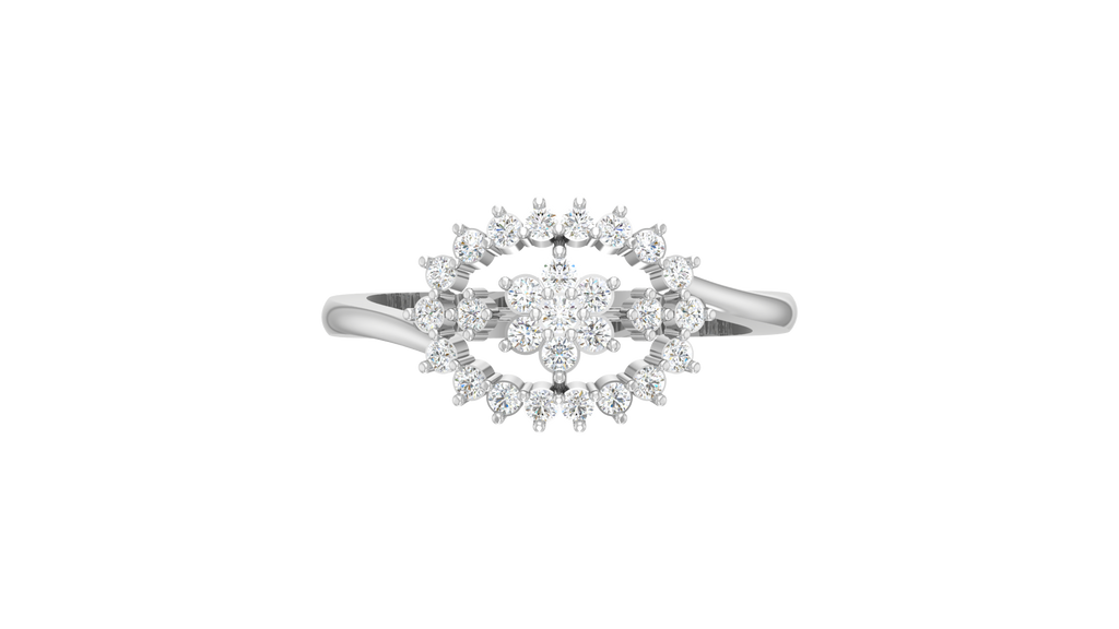 Double Halo Geometric Openwork
