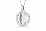 Picture Twistable Double Halo Diamond