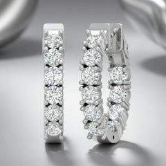 Dual-Sided Oval Diamond - E365AA