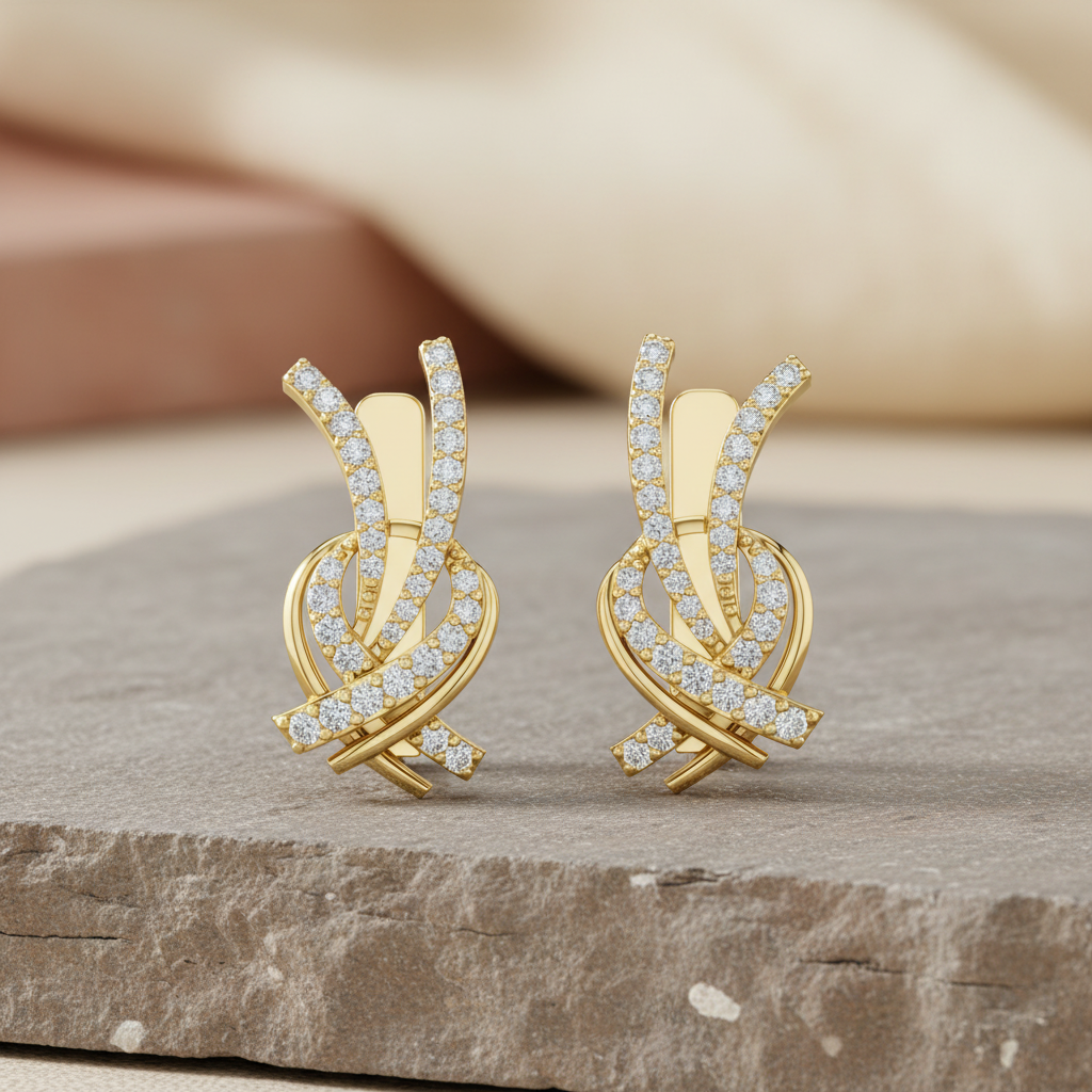 Ribbon Knot Diamond