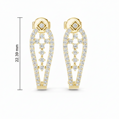 Art Deco Style Approx Half Cttw