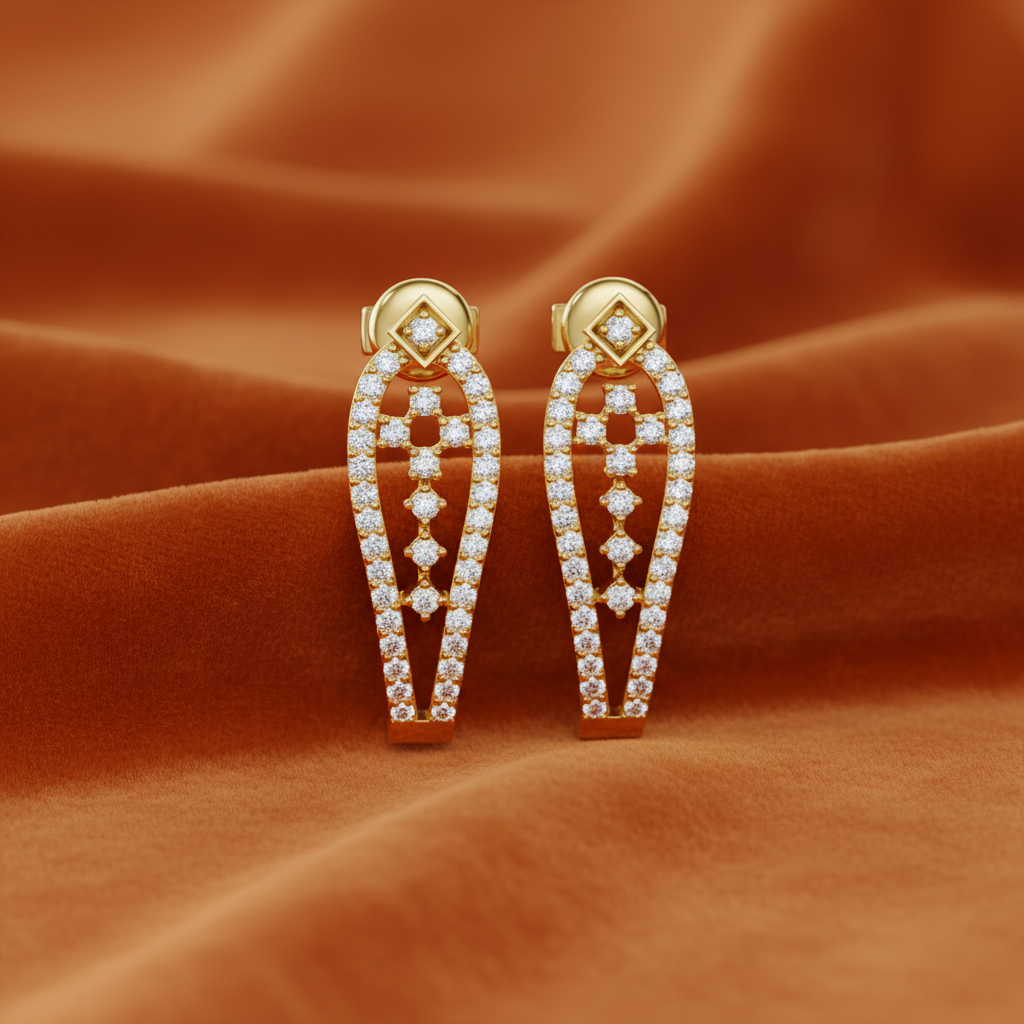 Art Deco Style Approx Half Cttw
