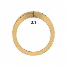 Load image into Gallery viewer, Channel Set Baguette &amp; Round Brilliant Diamond Infinity Eternity