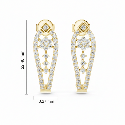 Contemporary Diamond Geometric Precision Angular Architectural