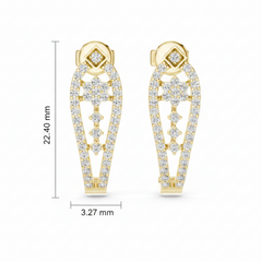 Contemporary Diamond Geometric Precision Angular Architectural