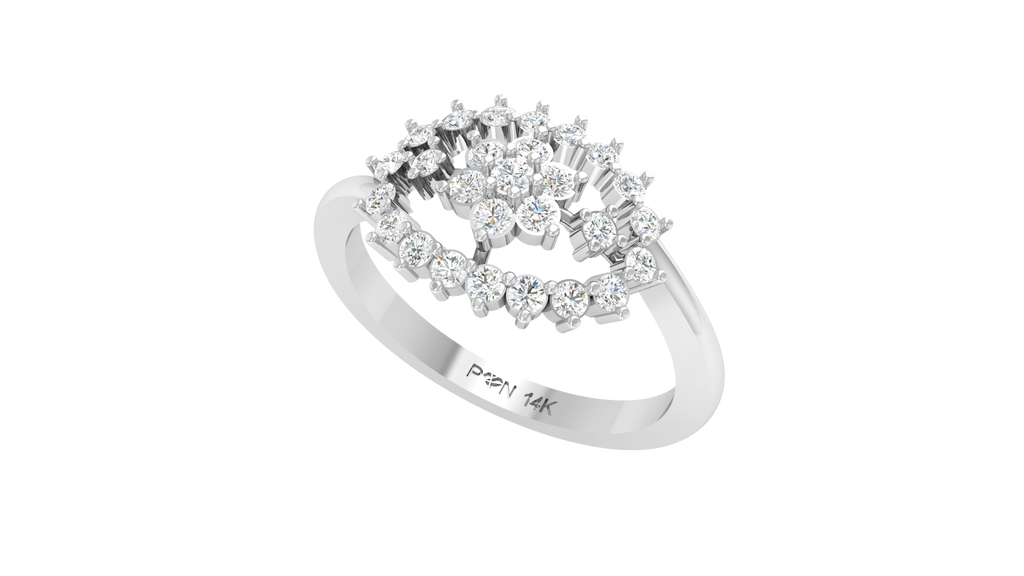 Double Halo Geometric Openwork
