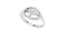 Load image into Gallery viewer, Double Halo Geometric Openwork