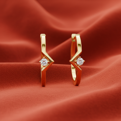 Geometric V-Shape Diamond