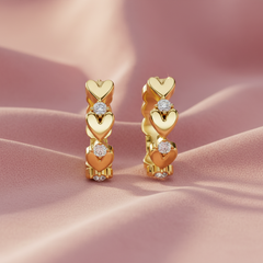 Sweetheart Sculpted Natural Diamond