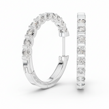 Precision Shared-Prong Setting Diamond