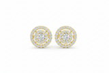 Celestial Orbit Double Halo Solitaire