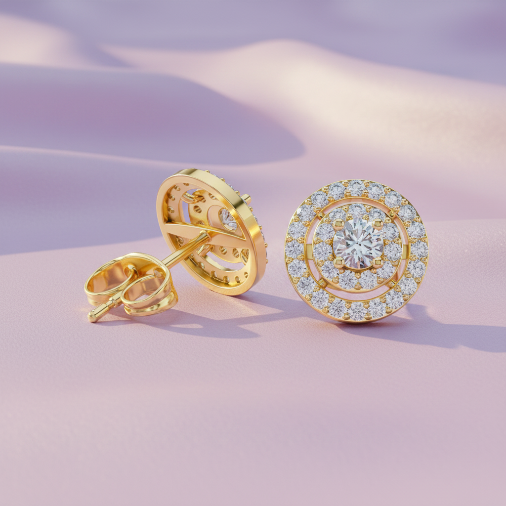 Celestial Orbit Double Halo Solitaire