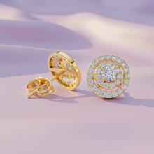 Load image into Gallery viewer, Celestial Orbit Double Halo Solitaire