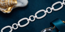 Load image into Gallery viewer, Messika-Inspired Move Link Diamond Bracelet