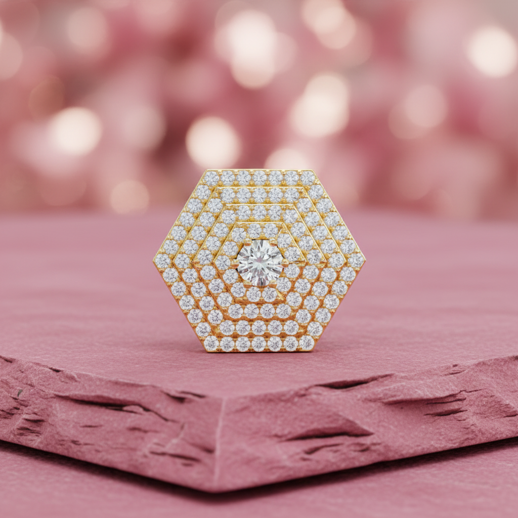 Six-Sided Hexagon Diamond Prestige