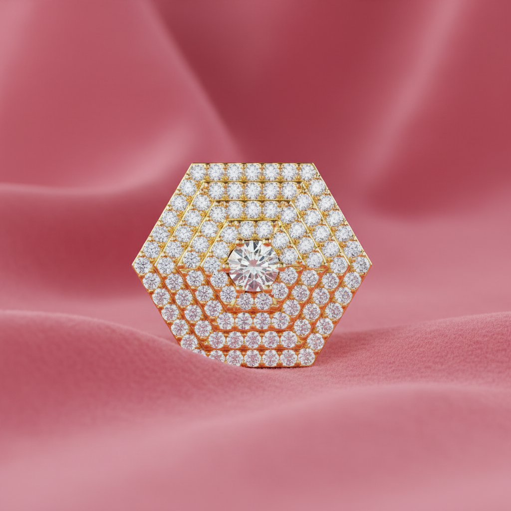 Six-Sided Hexagon Diamond Prestige