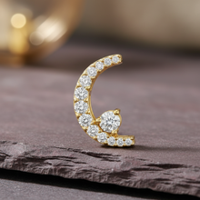Load image into Gallery viewer, Crescent Moon Diamond Splendour