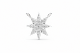 Dainty 8-Point Starburst Diamond