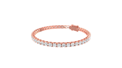 Round Brilliant Tennis Bracelet