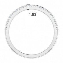 Load image into Gallery viewer, Classic Straight Refined Eternity Diamond