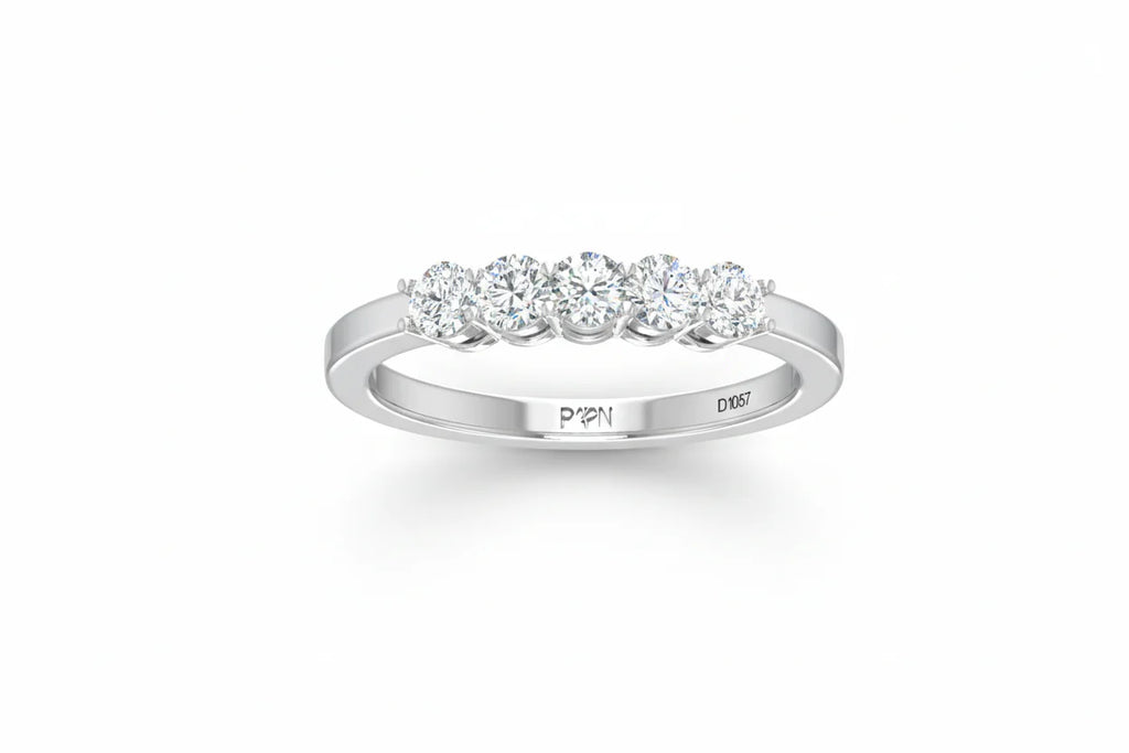 Five Stone Prong Diamond
