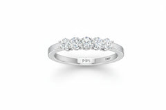 Five Stone Prong Diamond
