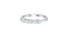Five Stone Prong Diamond