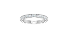 Load image into Gallery viewer, Modern Channel-Set Diamond