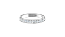 Load image into Gallery viewer, Modern Channel-Set Diamond
