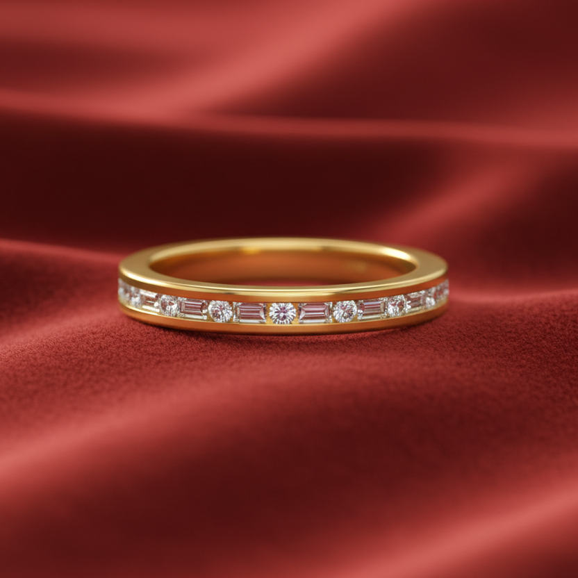 Precision-Aligned Dual-Cut Industrial Eternity