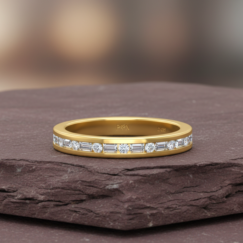 Precision-Aligned Dual-Cut Industrial Eternity